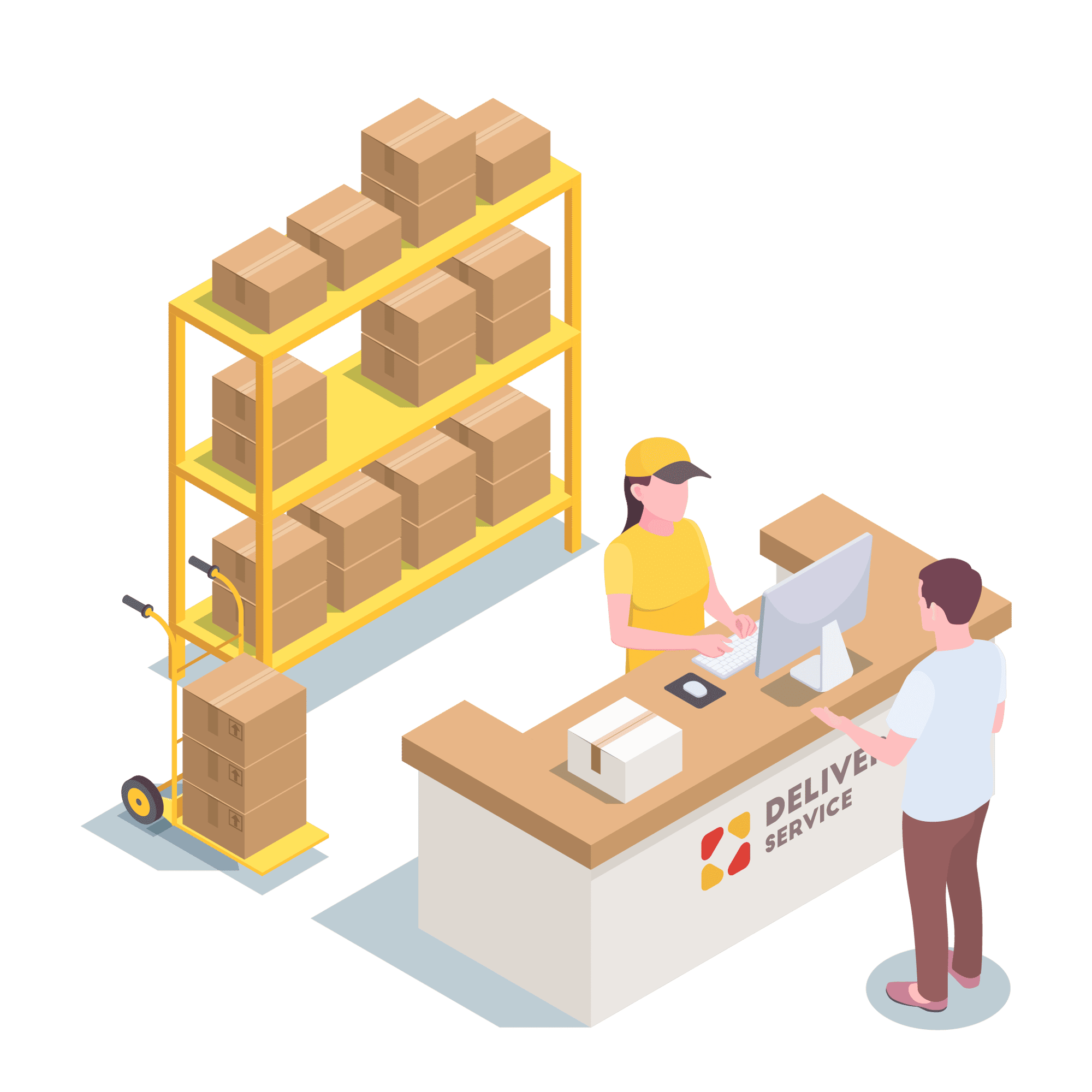 amazon parcel picking styation